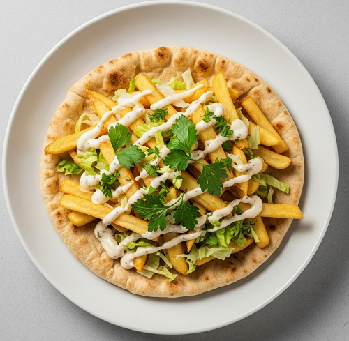 Chips & Cheese In Pitta 