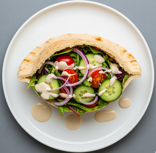 Salad In Pitta Bread 