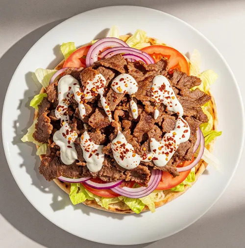 Med Lamb Donner Kebab Meal 