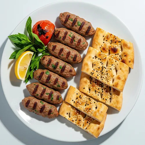 Med Adana Kofte Kebab Meal 