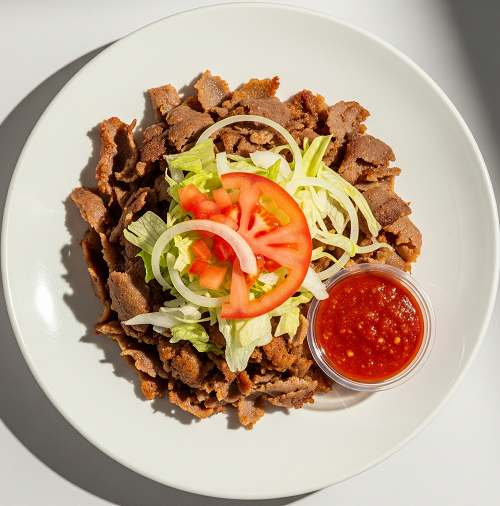 Medium Portion Of Doner Meat 