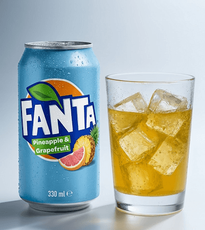 Can Fanta Pineapple & Grapefruit 