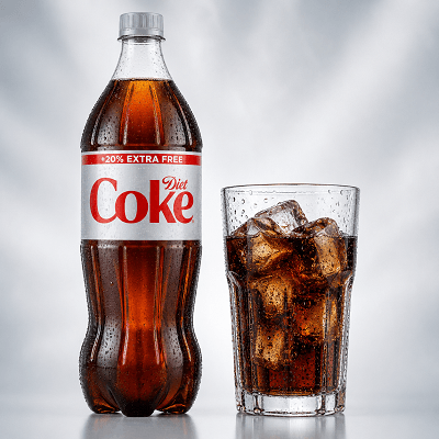 Large Bottle Diet Coke 