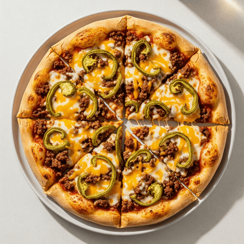 12" Spicy Beef Pizza 