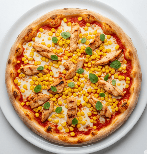 14" Bbq Americano Pizza 