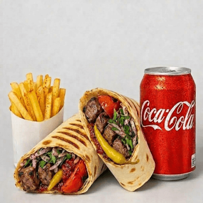 Med Lamb Shish Kebab Meal 